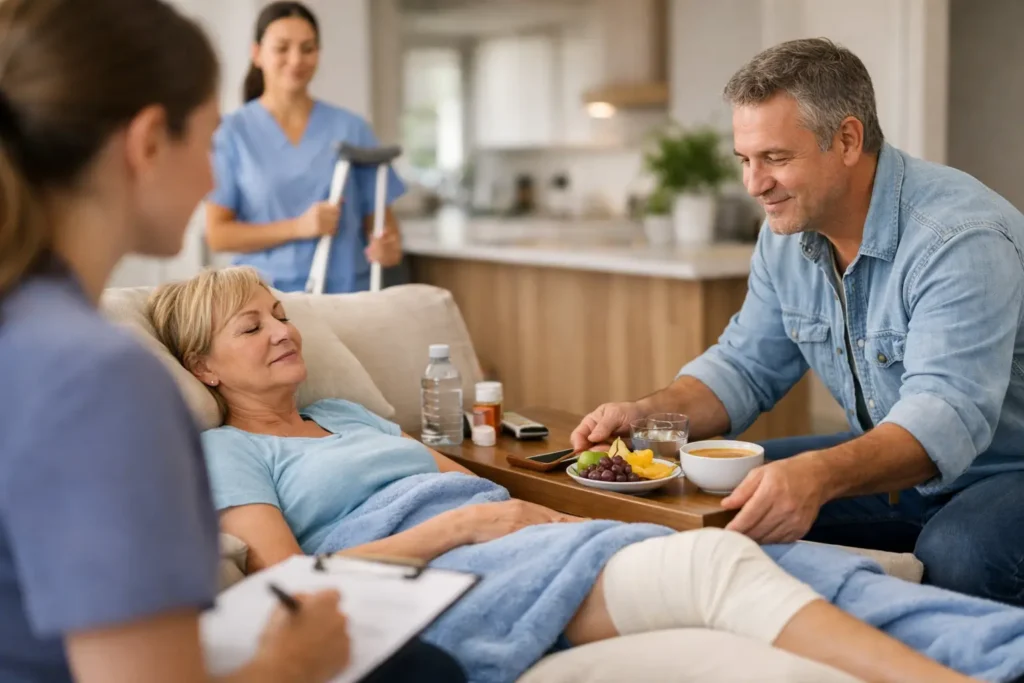 How to Coordinate Surgery Recovery Care at Home