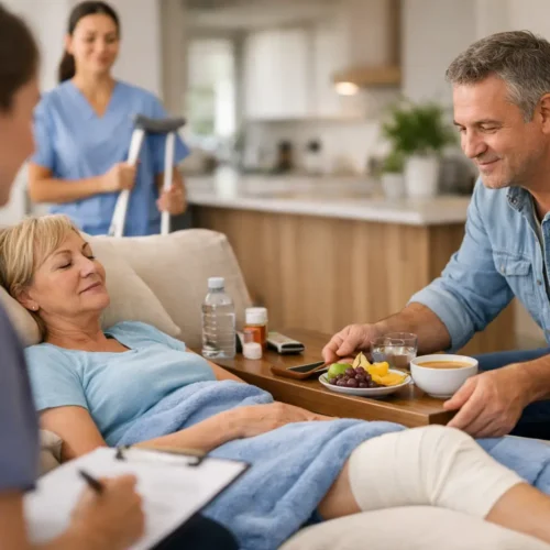 How to Coordinate Surgery Recovery Care at Home