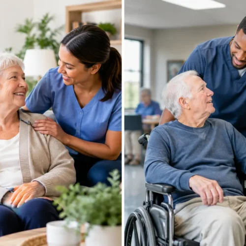 In Home Care Versus Nursing Facilities Compared